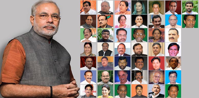 Updated List of All the Cabinet Minister in India and their Portfolios