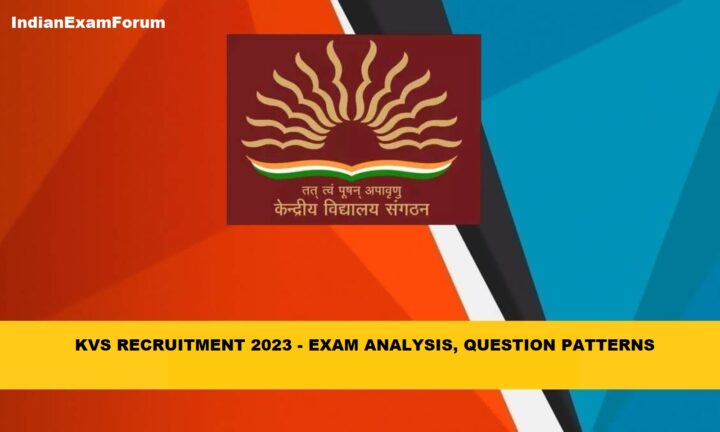 KVS TGT 2023 Exam Analysis-Indianexamforum